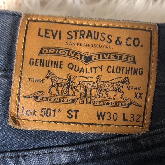 LEVI 501 X JUSTIN TIMBERLAKE FRESH LEAVES Jeans - Picture 4 of 8